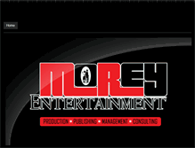 Tablet Screenshot of morey-entertainment.com